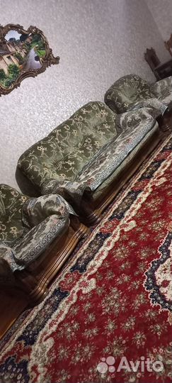 Диван и 2 кресла