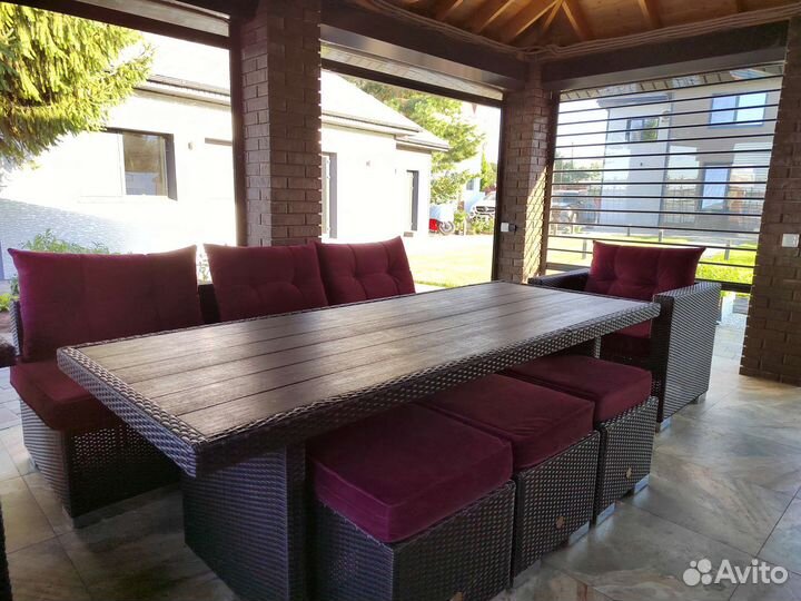 Садовая мебель из ротанга