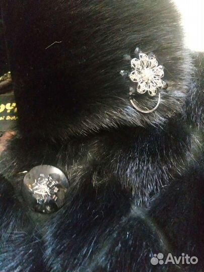 Шуба мутон норка 46 р