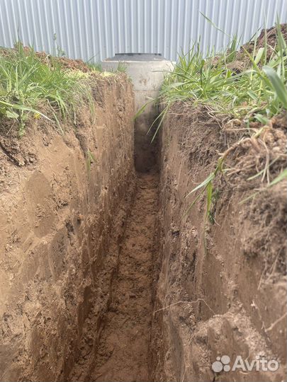 Септики, колодцы (копка, чистка, углубление)