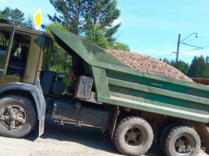 Услуги камаз самосвал