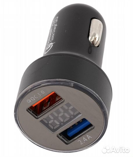 Автомобильное зарядное устройство быстрая (2 USB)