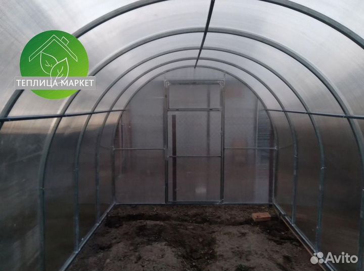 Теплица из поликарбоната. Гарантия до 10 лет