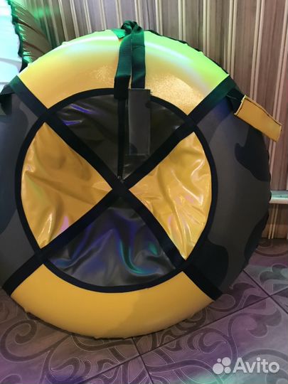 Санки ватрушки тюбинг размер 80-95-105