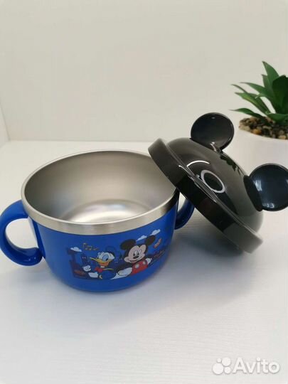 Детская термотарелка Микки