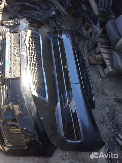 Бампер передний kia rio 3