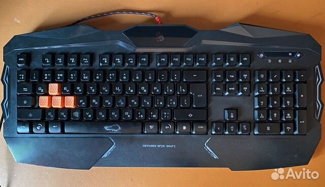 Игровая клавиатура A4Tech Bloody B254 black USB