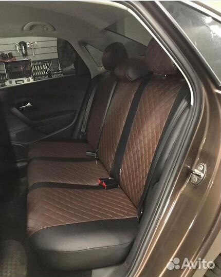 Чехлы из экокожи Volkswagen Polo от Автопилот