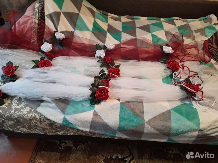 Свадебные украшения на машину продажа