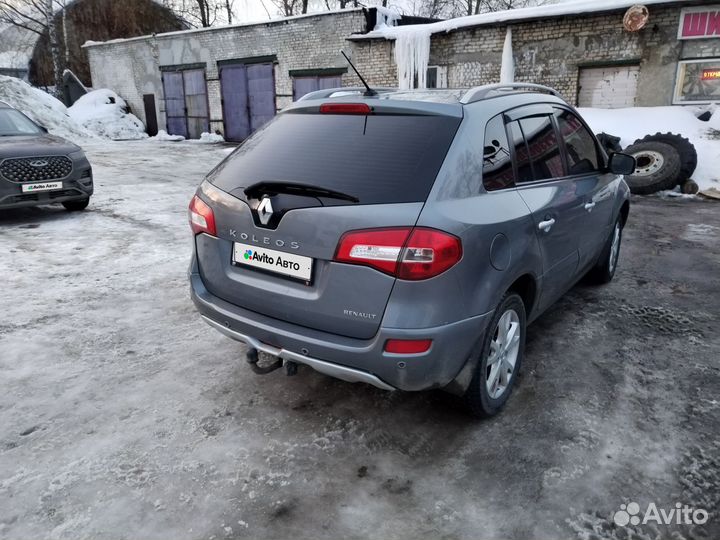 Renault Koleos 2.5 CVT, 2008, битый, 203 000 км