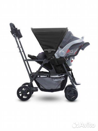 Коляска прогулочная joovy ultralight для погодок