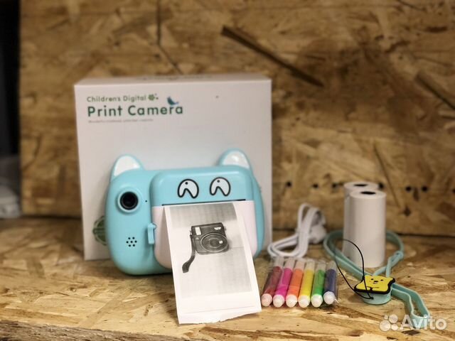 Детский фотоаппарат моментальной печати