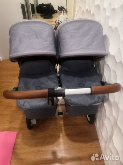 Коляска для двойни 3 в 1 bugaboo donkey twins