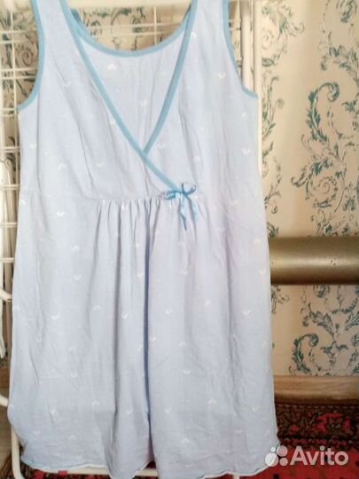 Ночная сорочка для кормячих мам, 46р