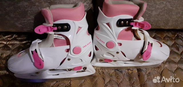 Роликовые коньки детские раздвижные