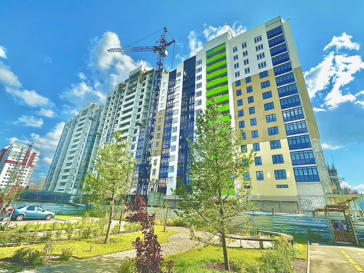 2-к. квартира, 71,2 м², 3/16 эт.