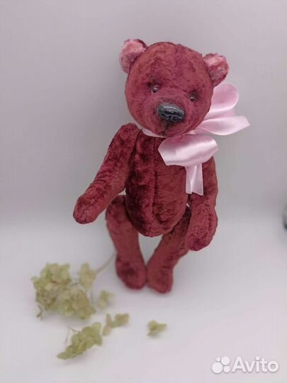 Плюшевый мишка, ручная работа
