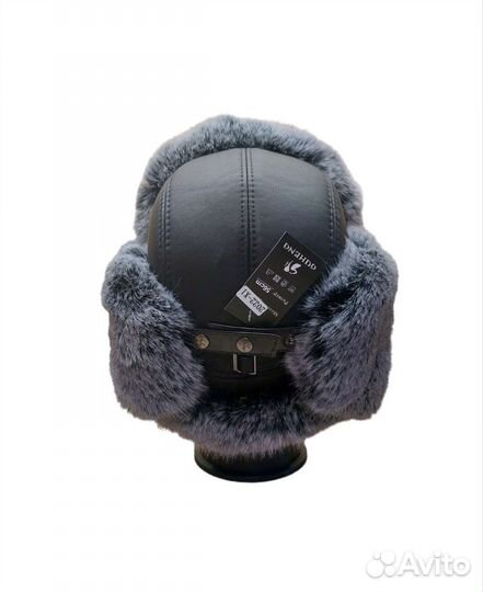 Шапка ушанка зимняя меховая мужская женская теплая