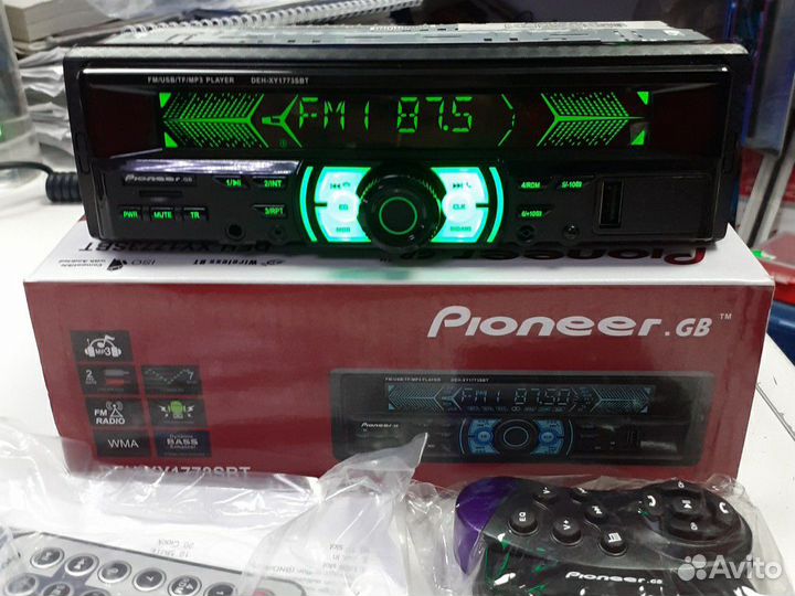 Магнитола Pioneer GB блютуз