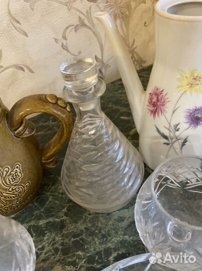 Посуда хрустальная