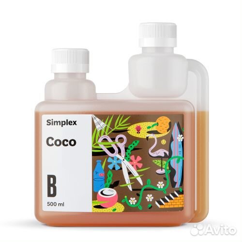 Simplex Coco А+B 0,5 л Удобрения органоминеральные