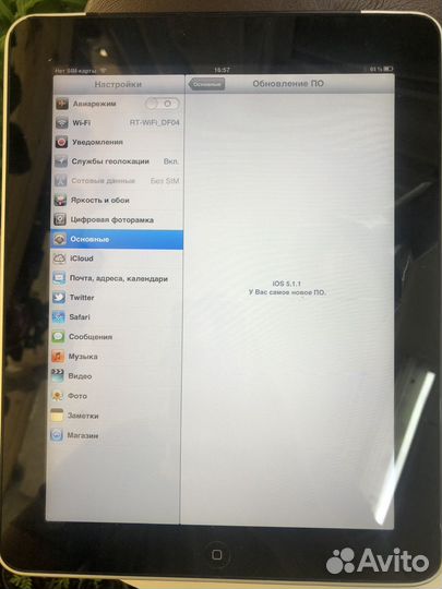 Планшет apple iPad