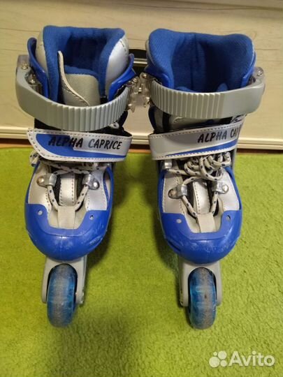 Роликовые коньки р. 26-29+защита