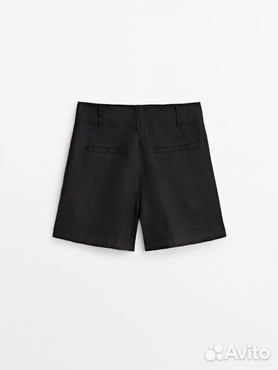 Massimo dutti шорты лен
