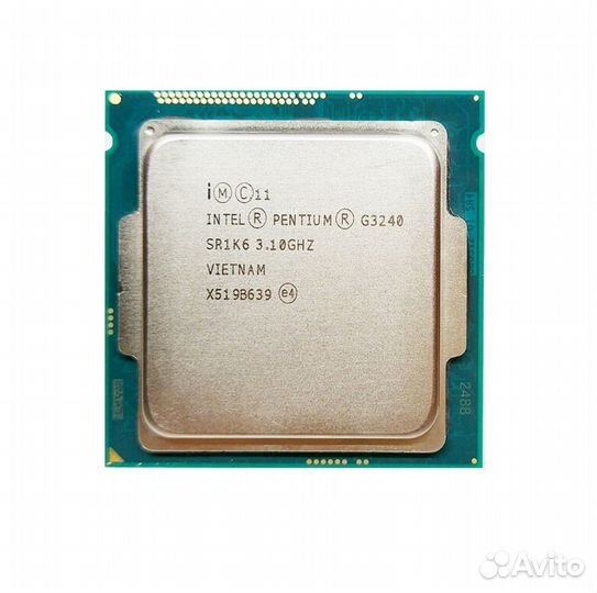 Б/у процессор сокет 1150 Intel Pentium G3240 SR1K6
