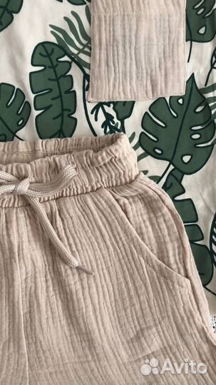 Муслиновый костюм для мальчика