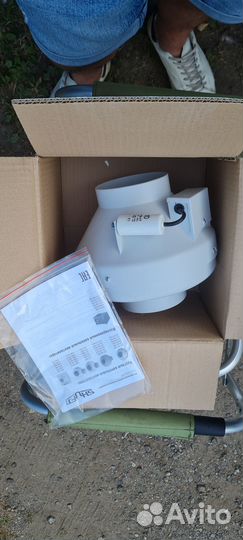 Вентилятор канальный центробежный Shuft CFk 125 MA