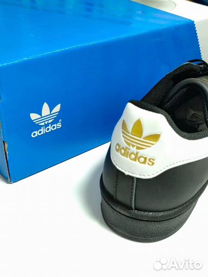 Кеды adidas superstar black 41-45