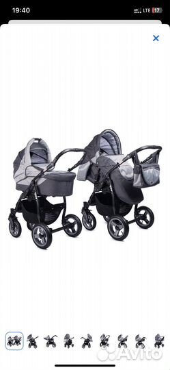 Коляска 2 в 1 Adbor