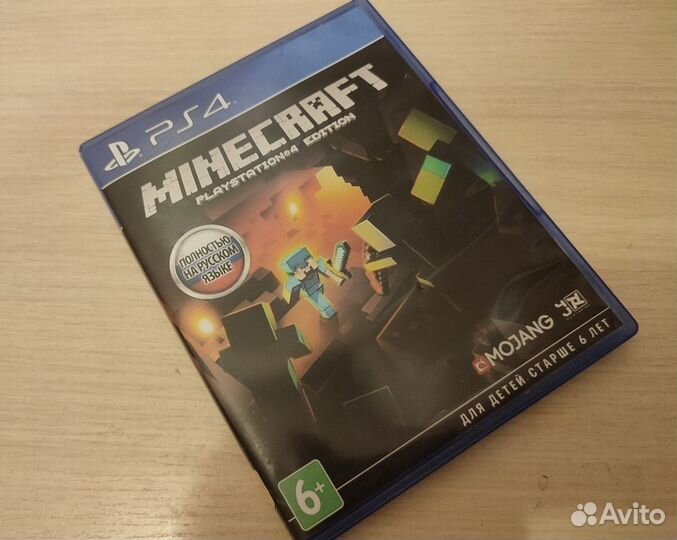 Диск для PS4 Minecraft
