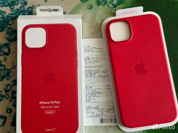 Чехол для iPhone 14 Plus Оригинал