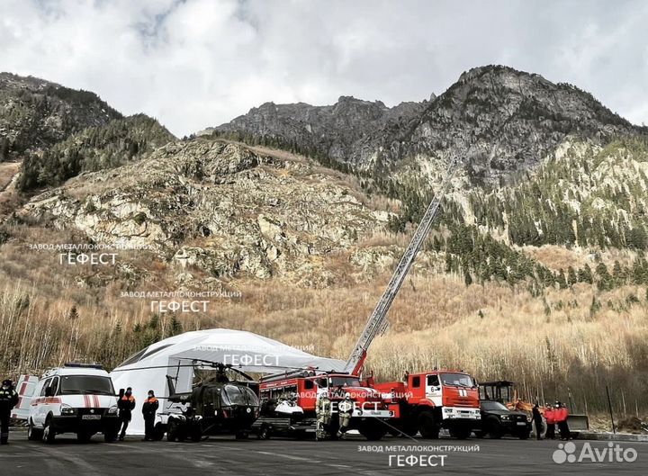 Шатёр, геокупол для глэмпинга и банкетов