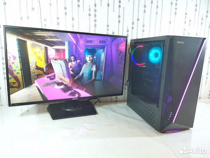 Мощный игровой rtx 3060 Ryzen 5 5500