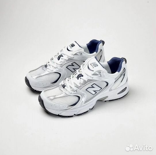 Кроссовки New balance 530 silver navy, 40 размер