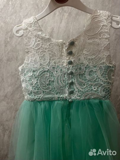 Красивое платье для девочки 122