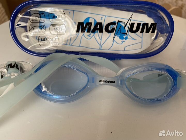 Очки для плавания детские новые