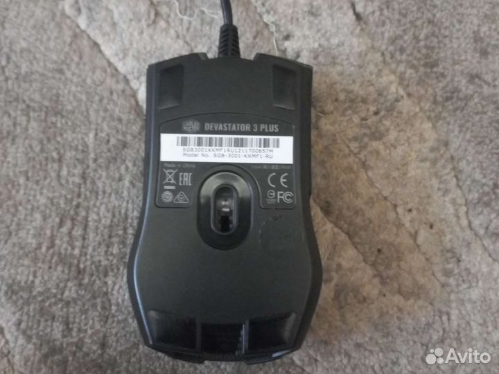 Игровая мышь cooler master devastrator 3 plus