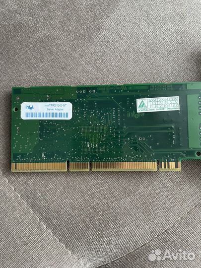 Сетевая карта intel PRO/1000 MT