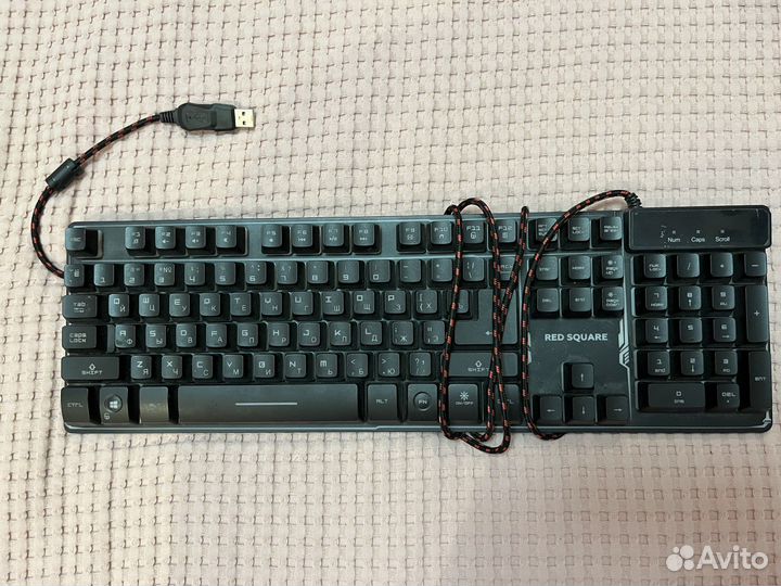 Игровая клавиатура проводная Red Square Tesla