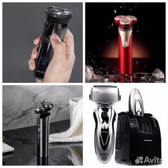 Электробритва Pinjing, Soocas, Showsee, Panasonic