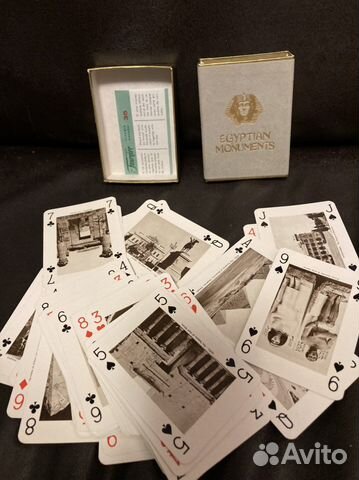 Карты игральные Египет СССР