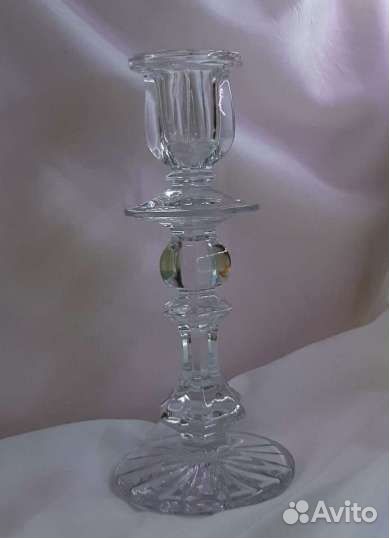Подсвечник хрустальный СССР