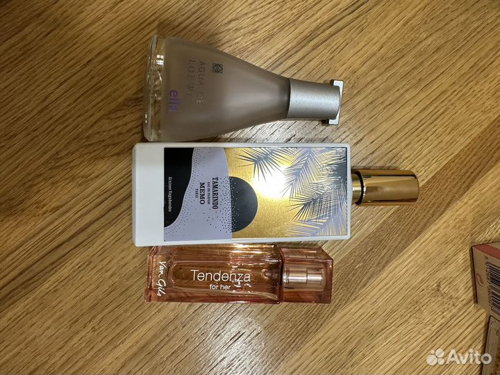 Духи женские loewe, memo, dsquared 2, moschino