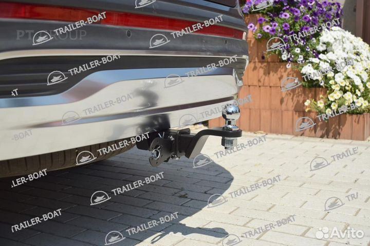 Фаркоп Kia Sorento 21-нв под квадрат, 50мм 48554