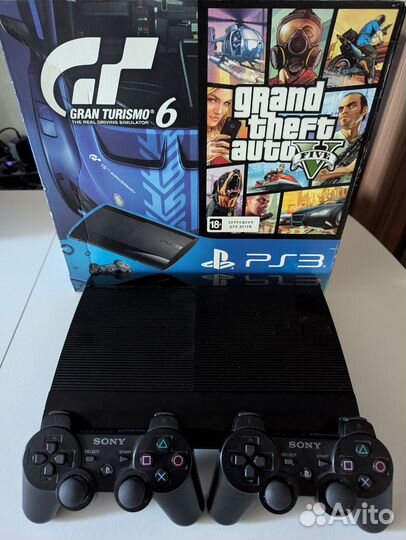 Playstation 3 прошитая 500Гб