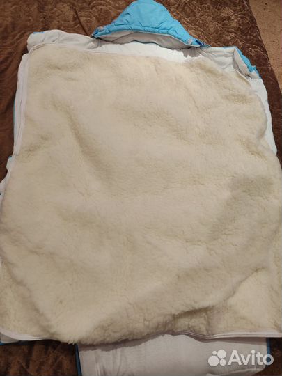 Конверт зимний для новорожденных